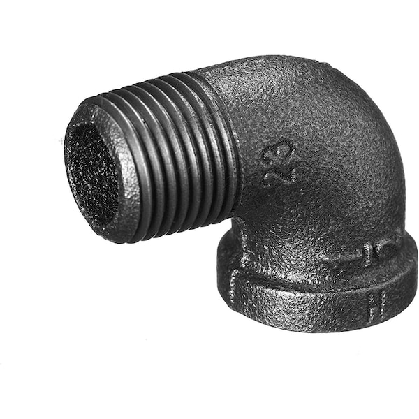 Ironwerks Designs 1/2" Iron 90- Degree Street Elbow Fitting, 10PK IW-90ST-1/2-10 - main